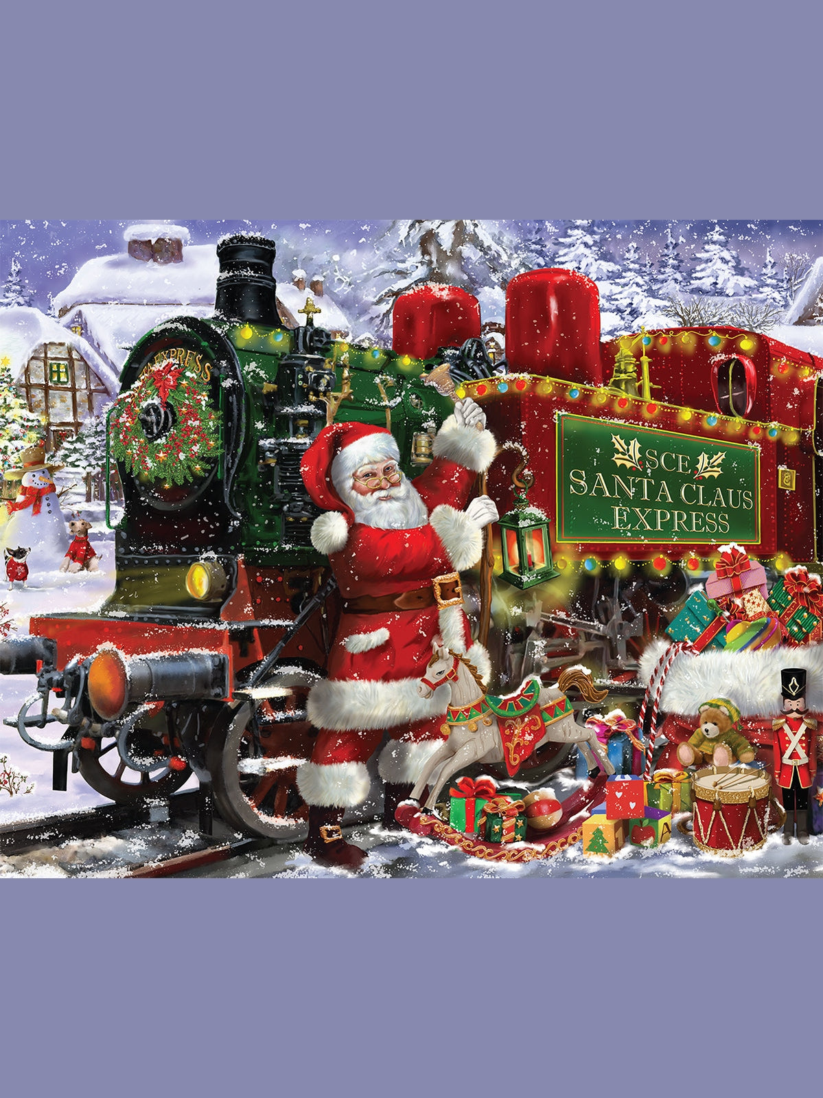Puzzle Christmas Santa Clause Express 1000 pc 10714