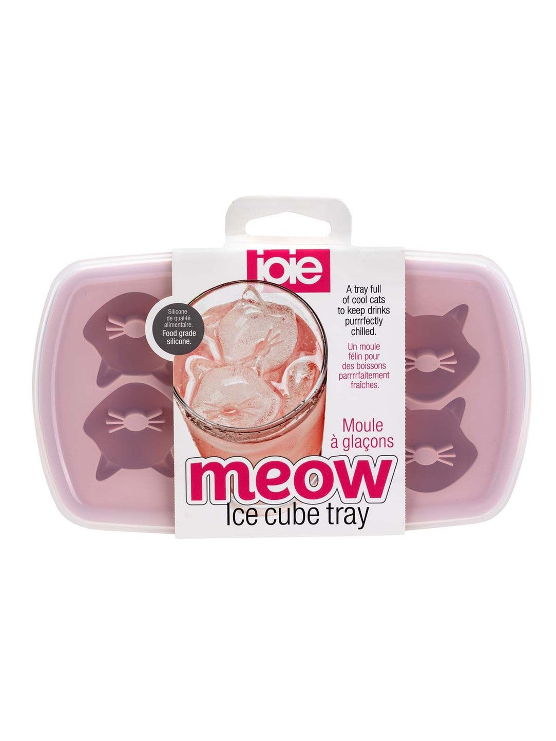 Meow Ice Cube Tray - Pink
