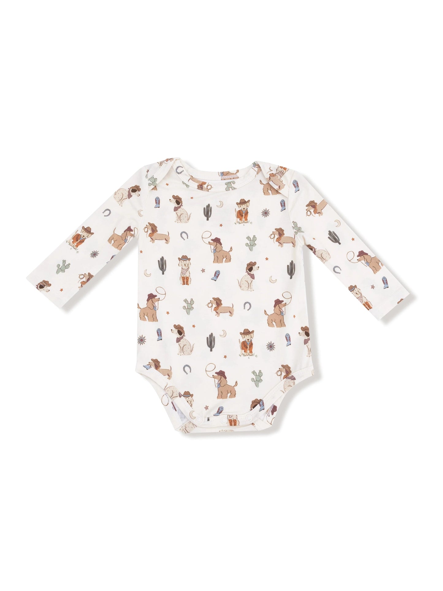 Lap Shoulder Body Suit Cowboy Dogs 147-F25-Cdu