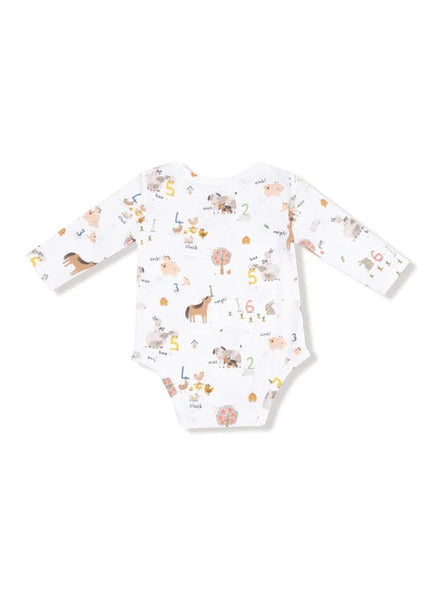 Lap Shoulder Body Suit Farm Sounds 147-F25-Far