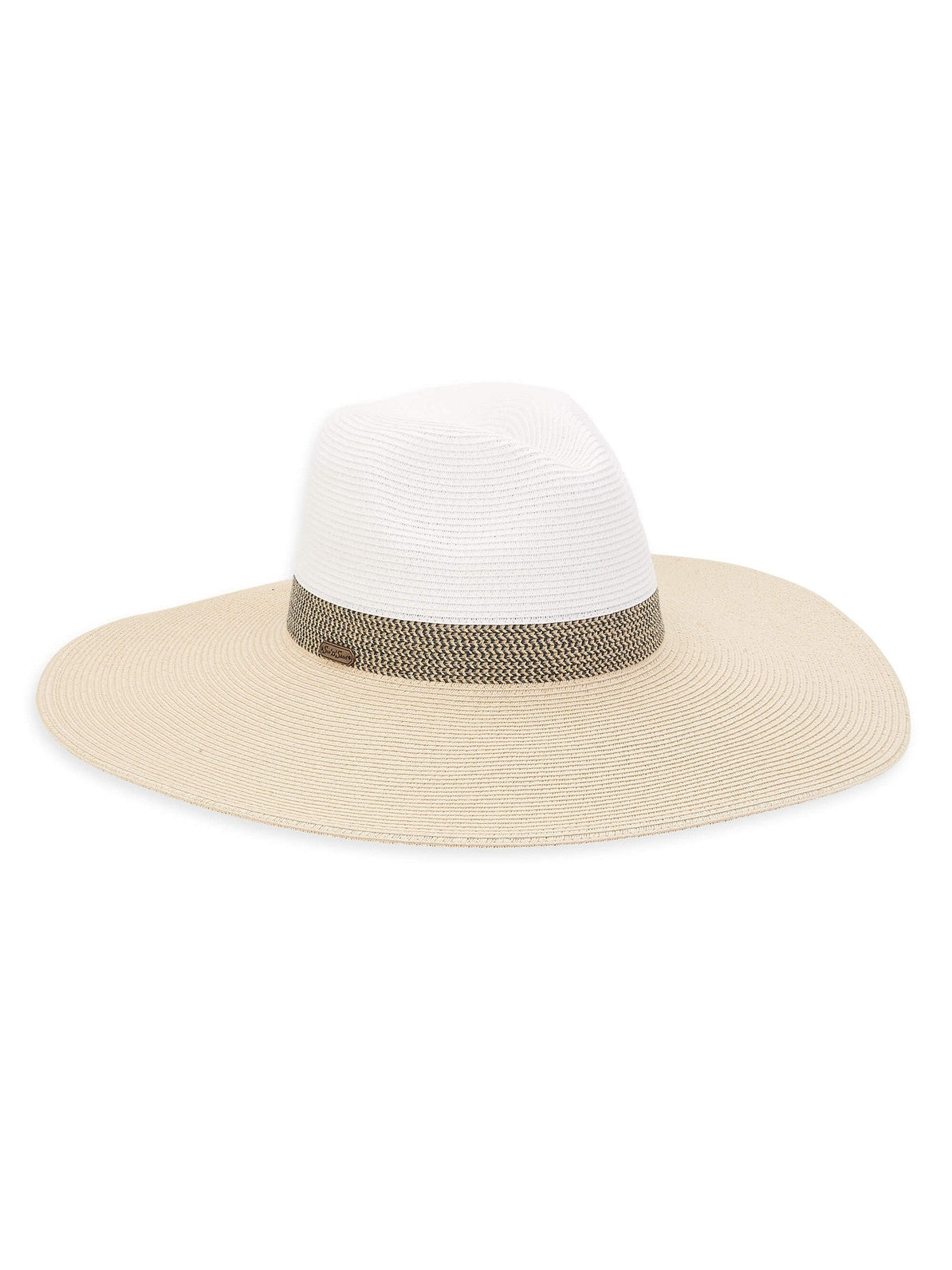 Hat White Paperbraid Safari Brim Women's HH2561A