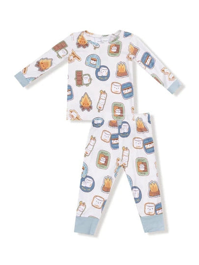 Pajama Set Long Sleeve S'mores Children 171-F25-Smo
