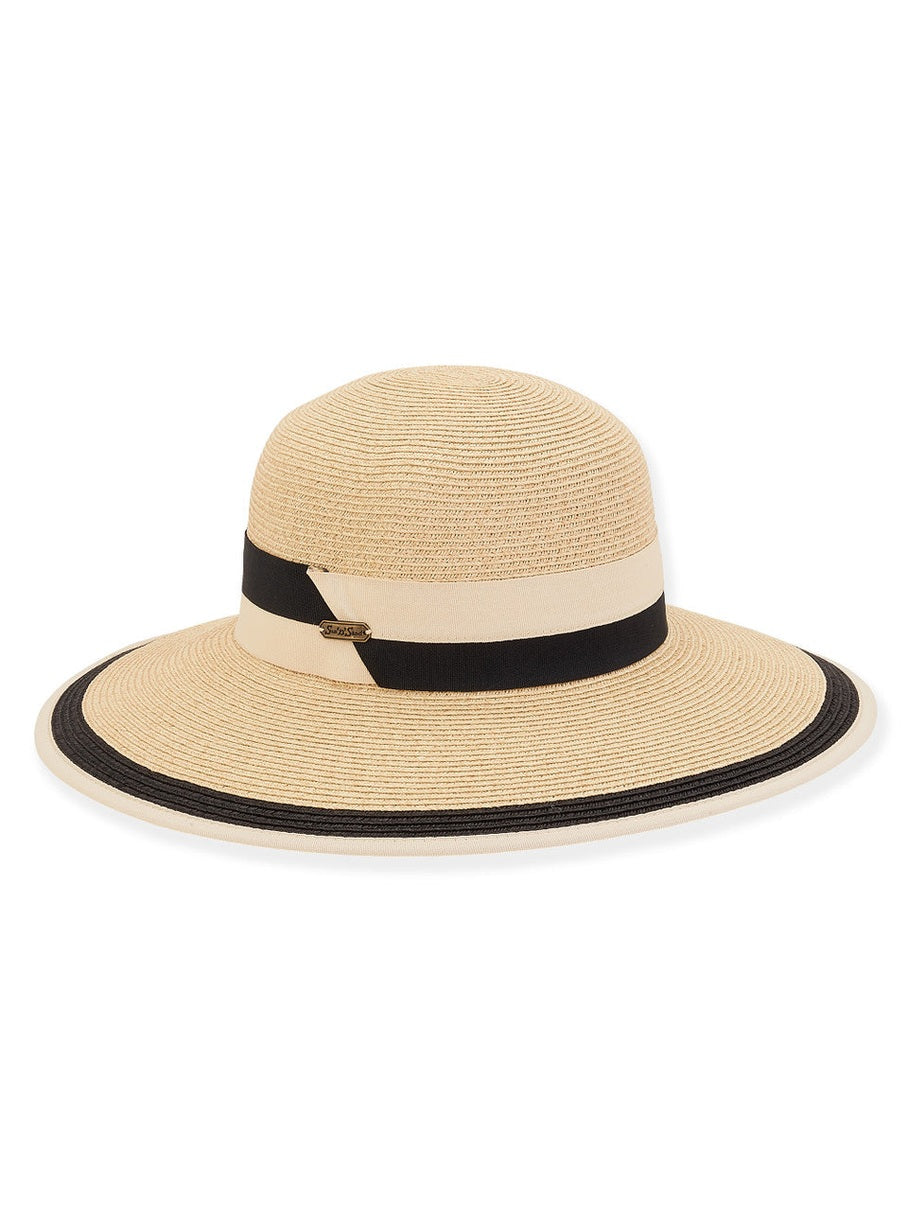 Hat Natural Ppaerbraid Floppy Women's HH2695B
