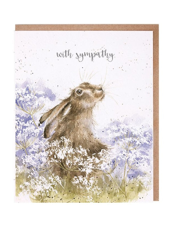 Card AOC133 Here For You With Sympathy Bunny