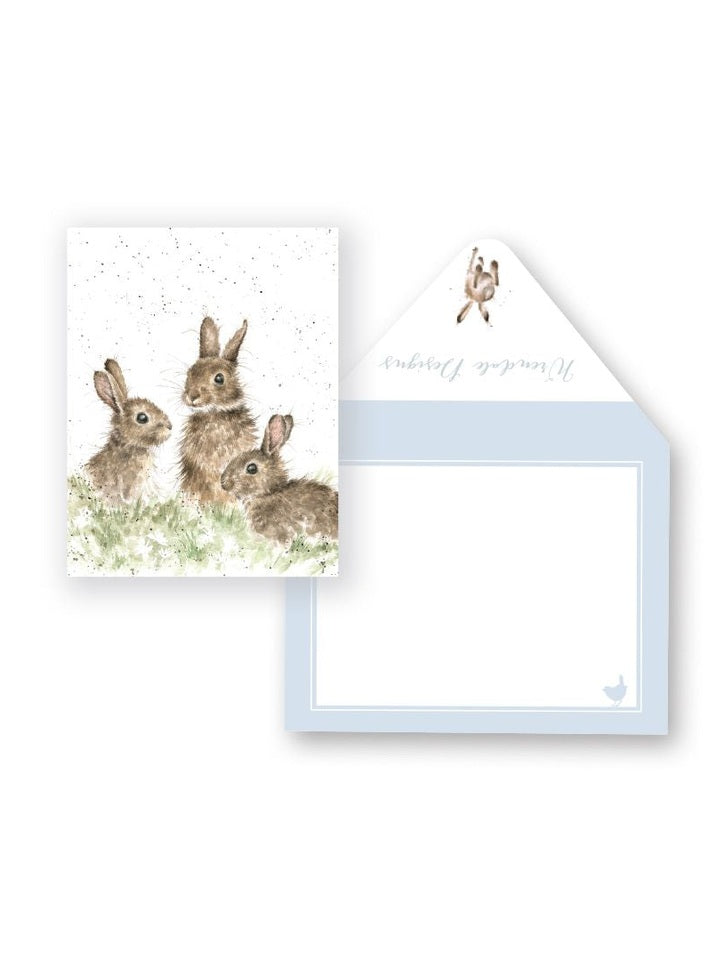 Gift Enclosure Card -GE019 - Bunnies