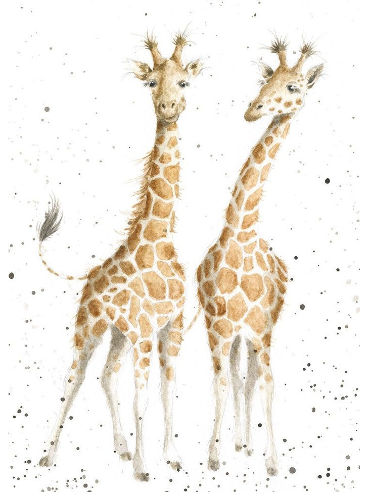 Card - AZ003 - Giraffe - Blank Inside