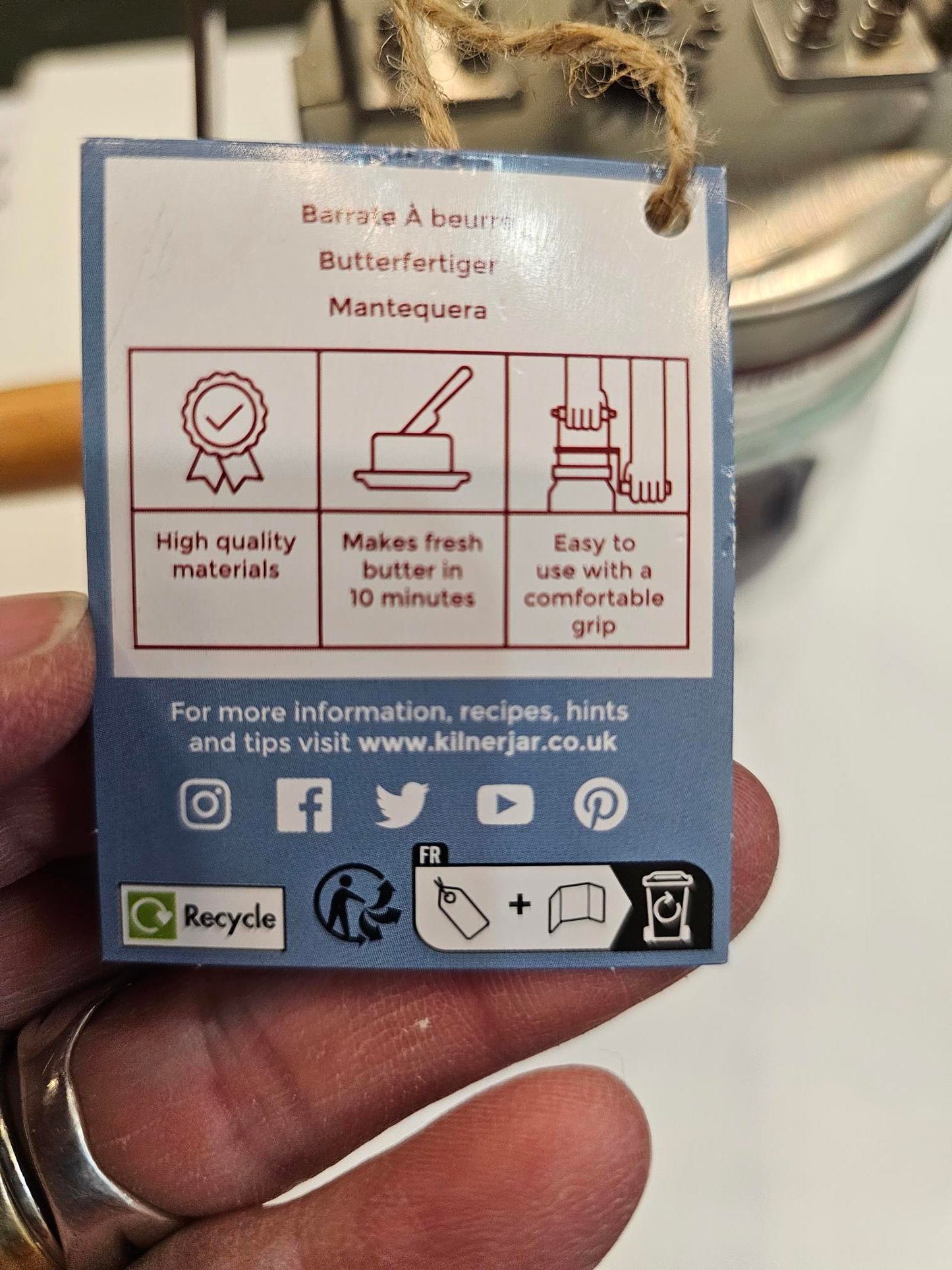 Butter Churner Kilner 0025.348U