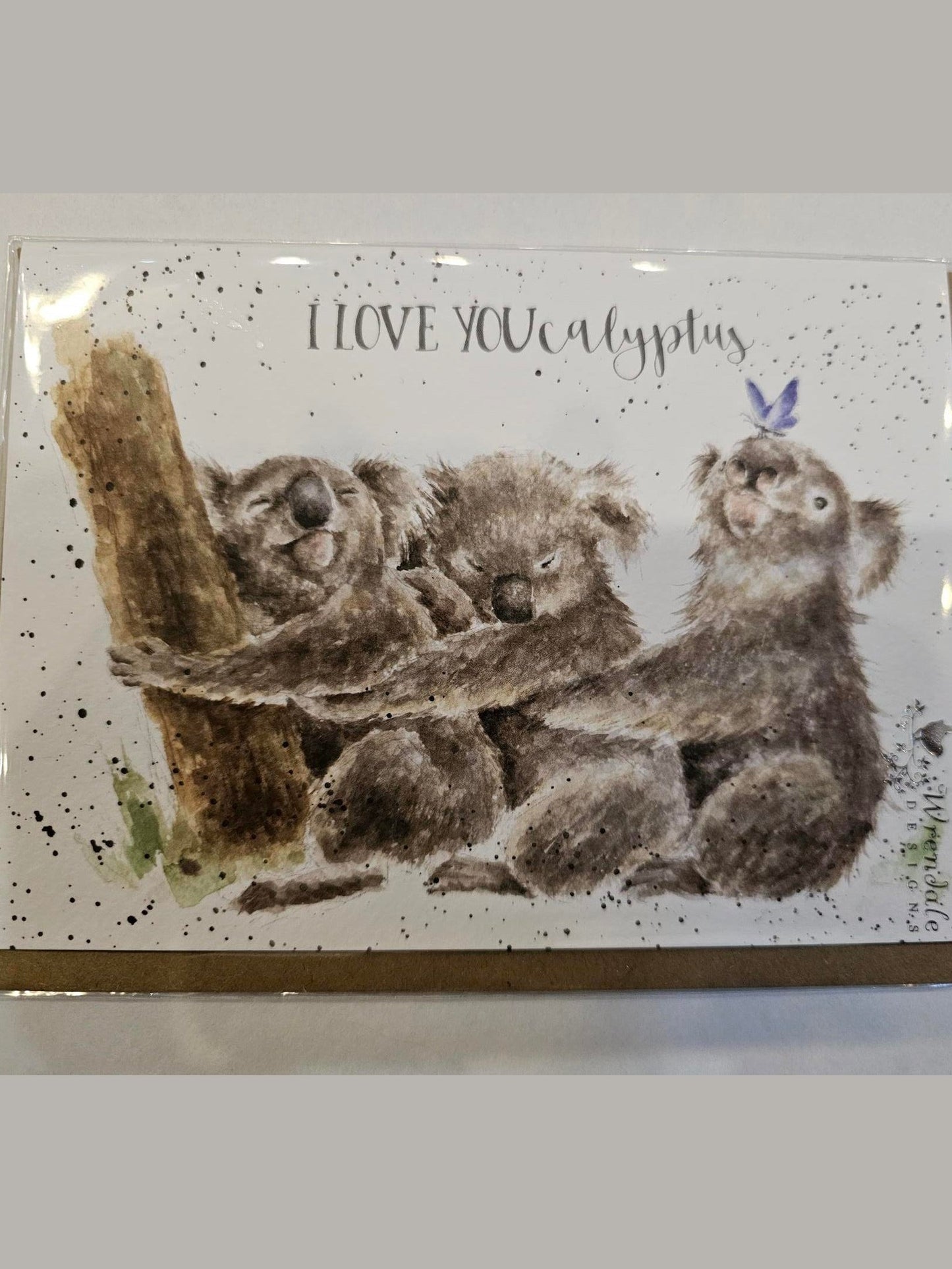 Card Az024 Three Of A Kind Koala Bear