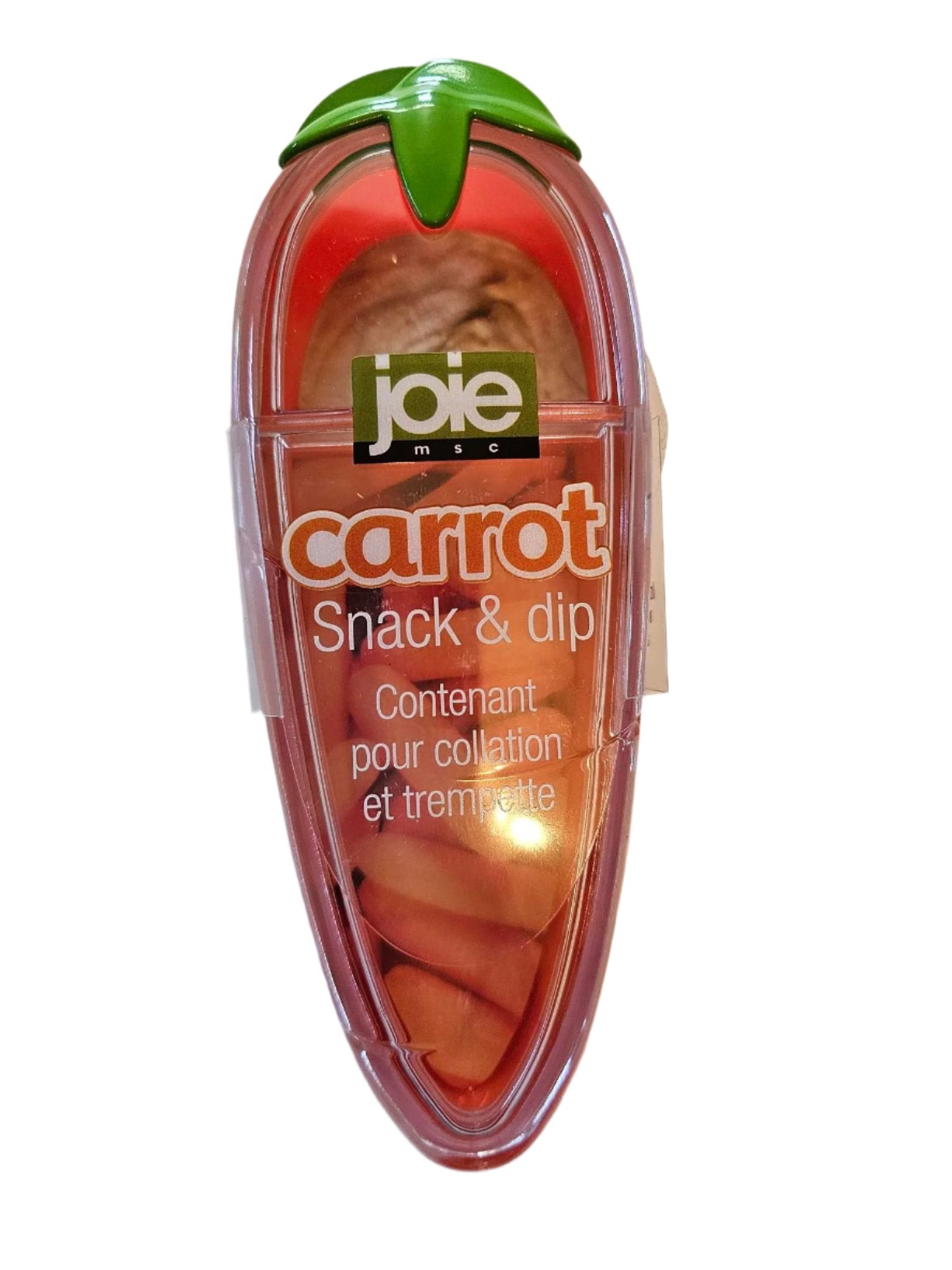 Joie Carrot Snack & Dip Container