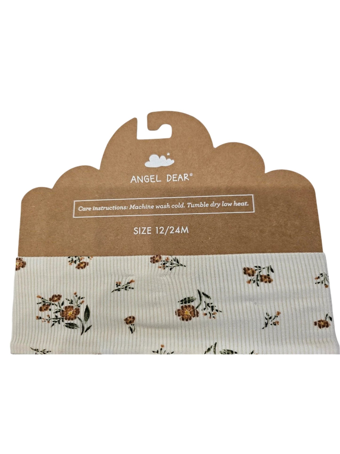 Head band- gauze - 12 -24 month-cream - jersey knit