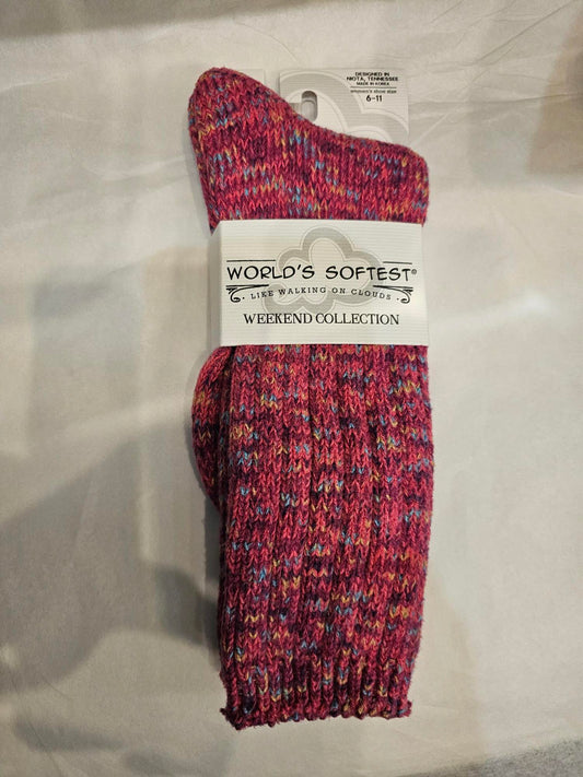 World's Softest Cozy Socks WRAGGCRW  Malibu - 384 