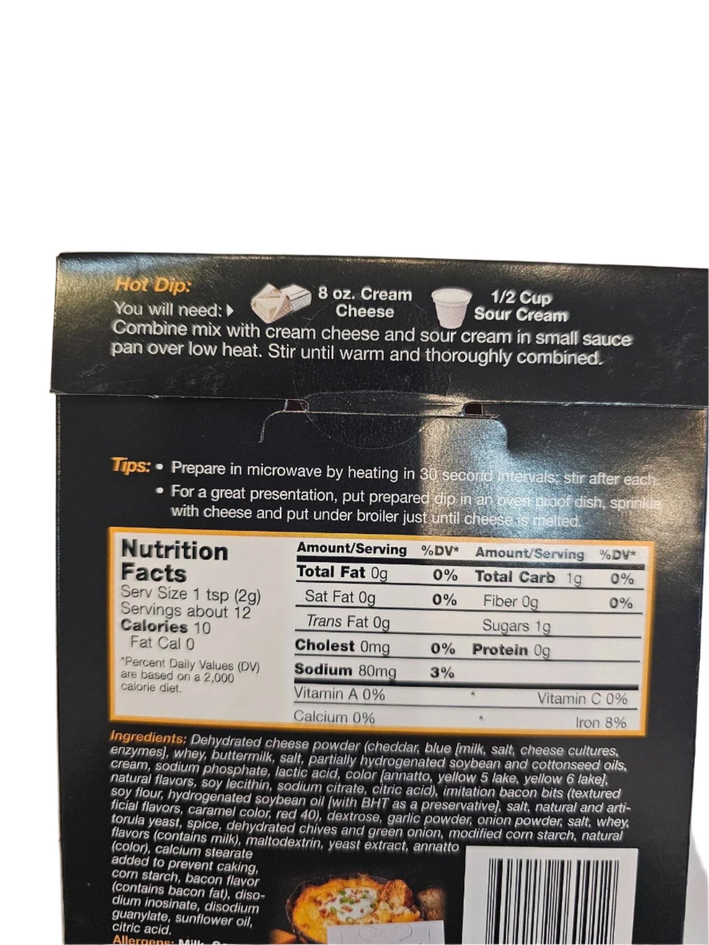 Loaded Cheddar - Hot Dip Mix