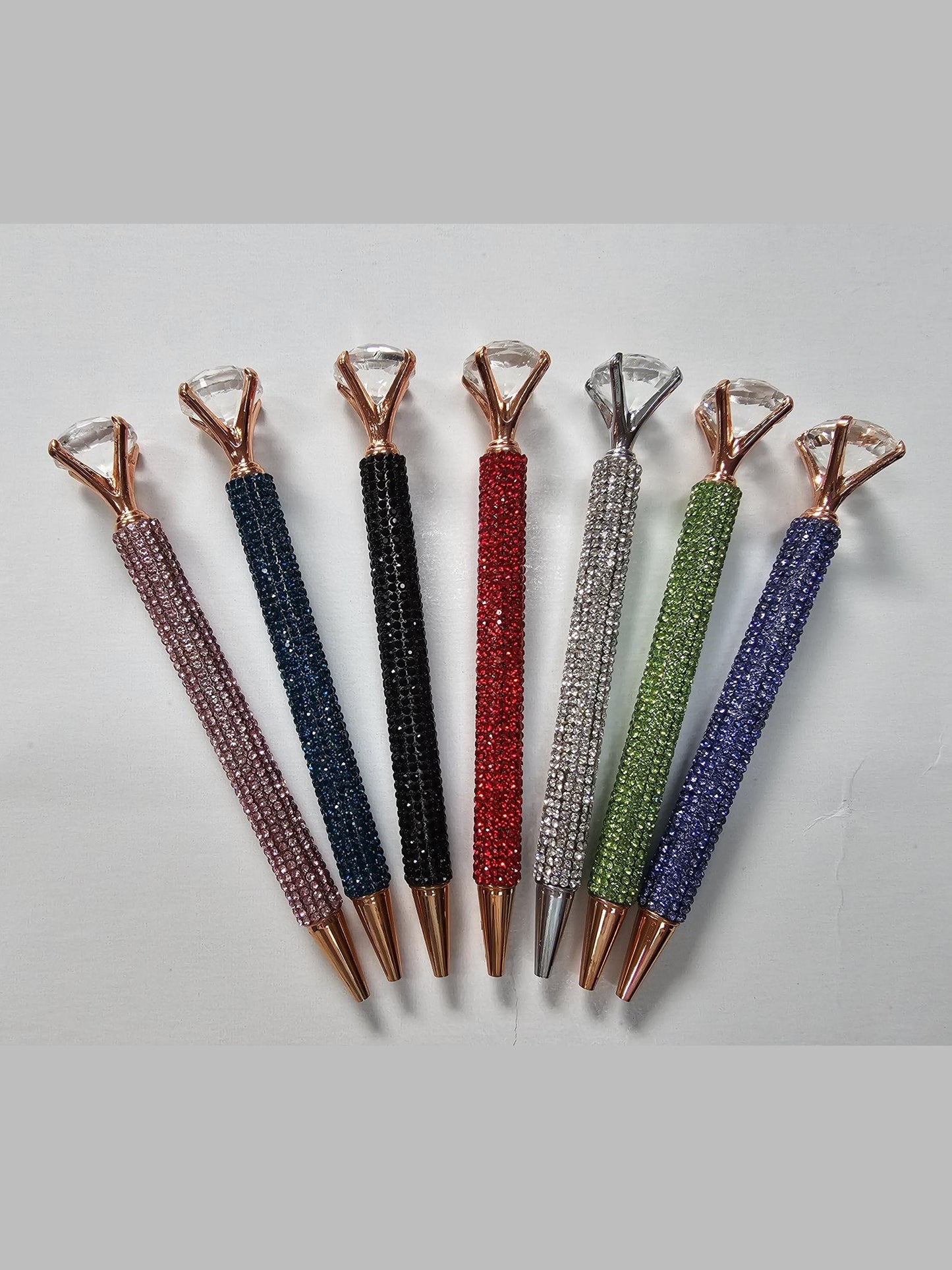 Pens Diamond top Glitter many colors