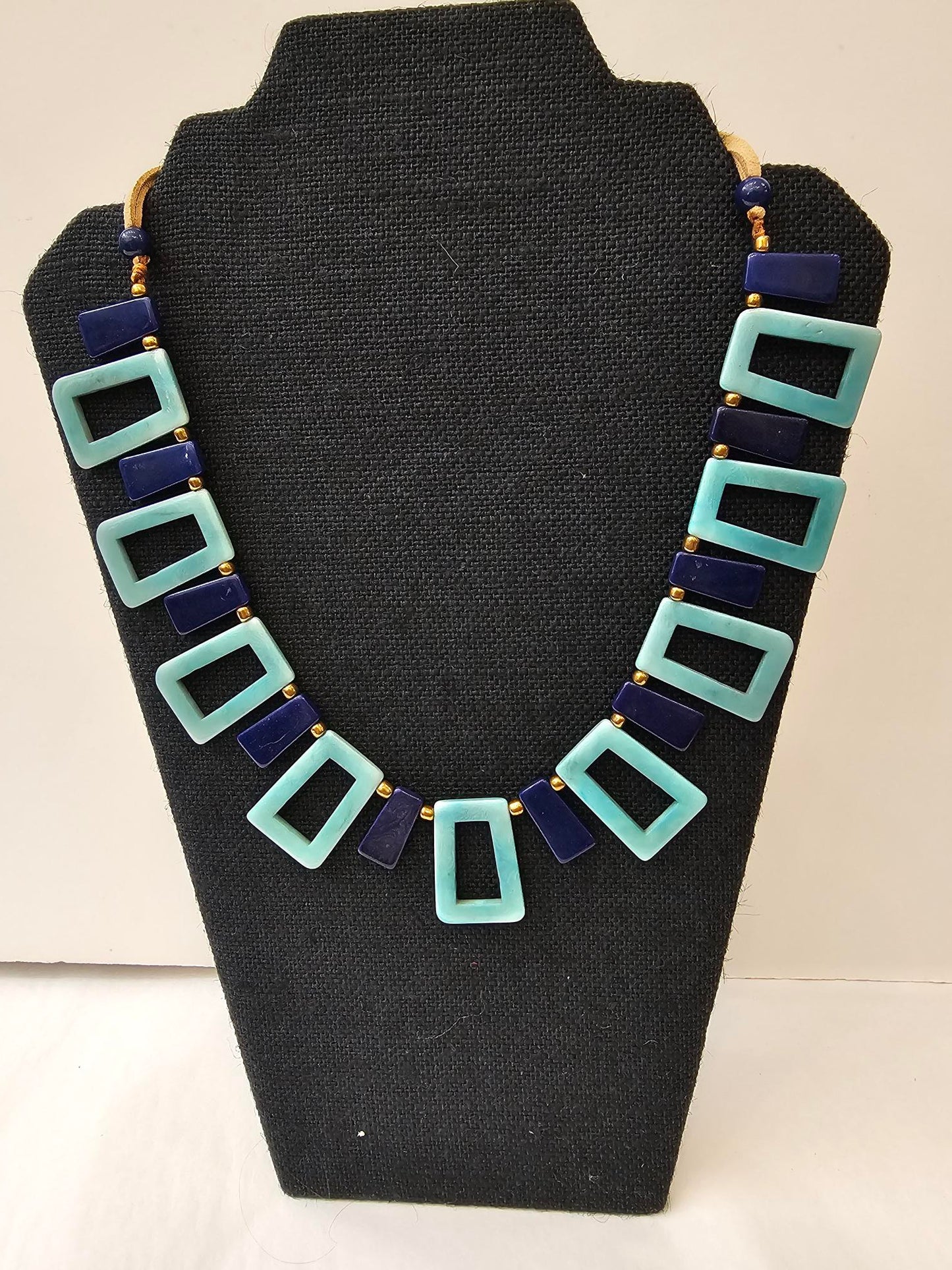 Tagua Necklace -SC1732-CELESTE-AZ