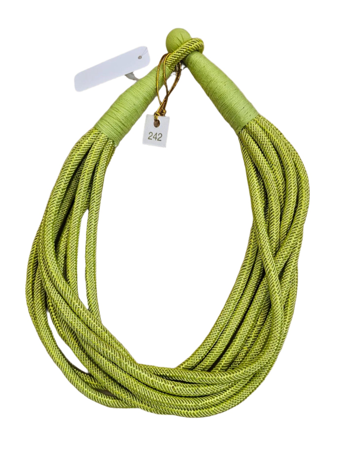 Necklaces Slub 8-strand (citrus) NK182