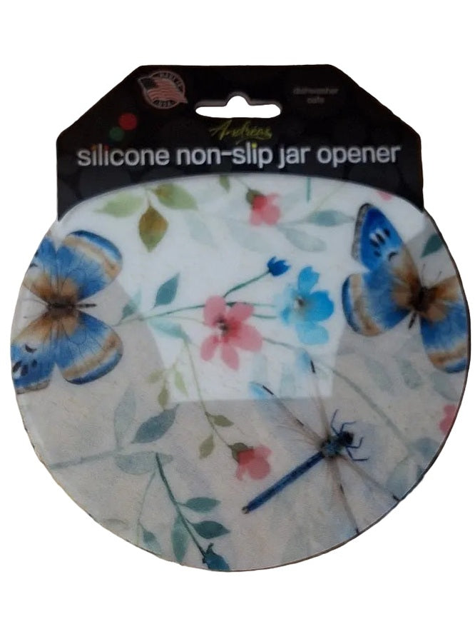 Andreas- Jar Opener 142 White Butterfly Floral