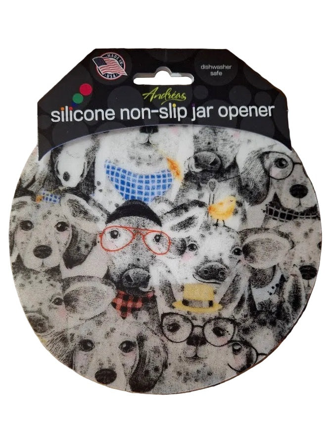 Andreas- Jar Opener 143 Dog Faces White/Black