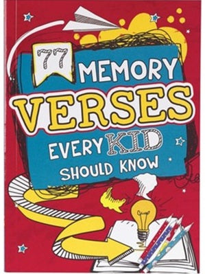 Book 77 Memory Verses Children's Kds710