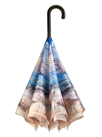 Umbrella - Reverse Close -Beach Scene -23063rc