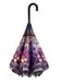 Umbrella Reverse Close Stick-Stained Glass Pansies-23064RC