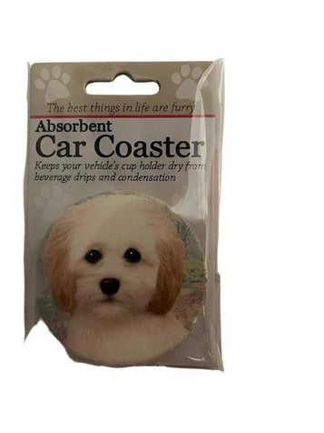 Car Coaster Cockapoo Dog 231-123