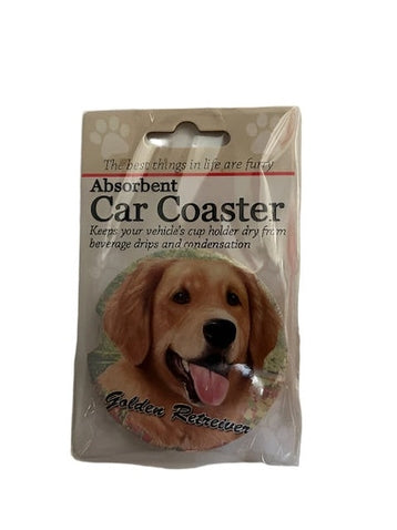 Car Coaster Golden Retriever Dog 231 - 15
