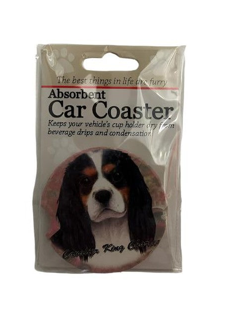 Car Coaster King Charles Cavalier Dog 231 - 19