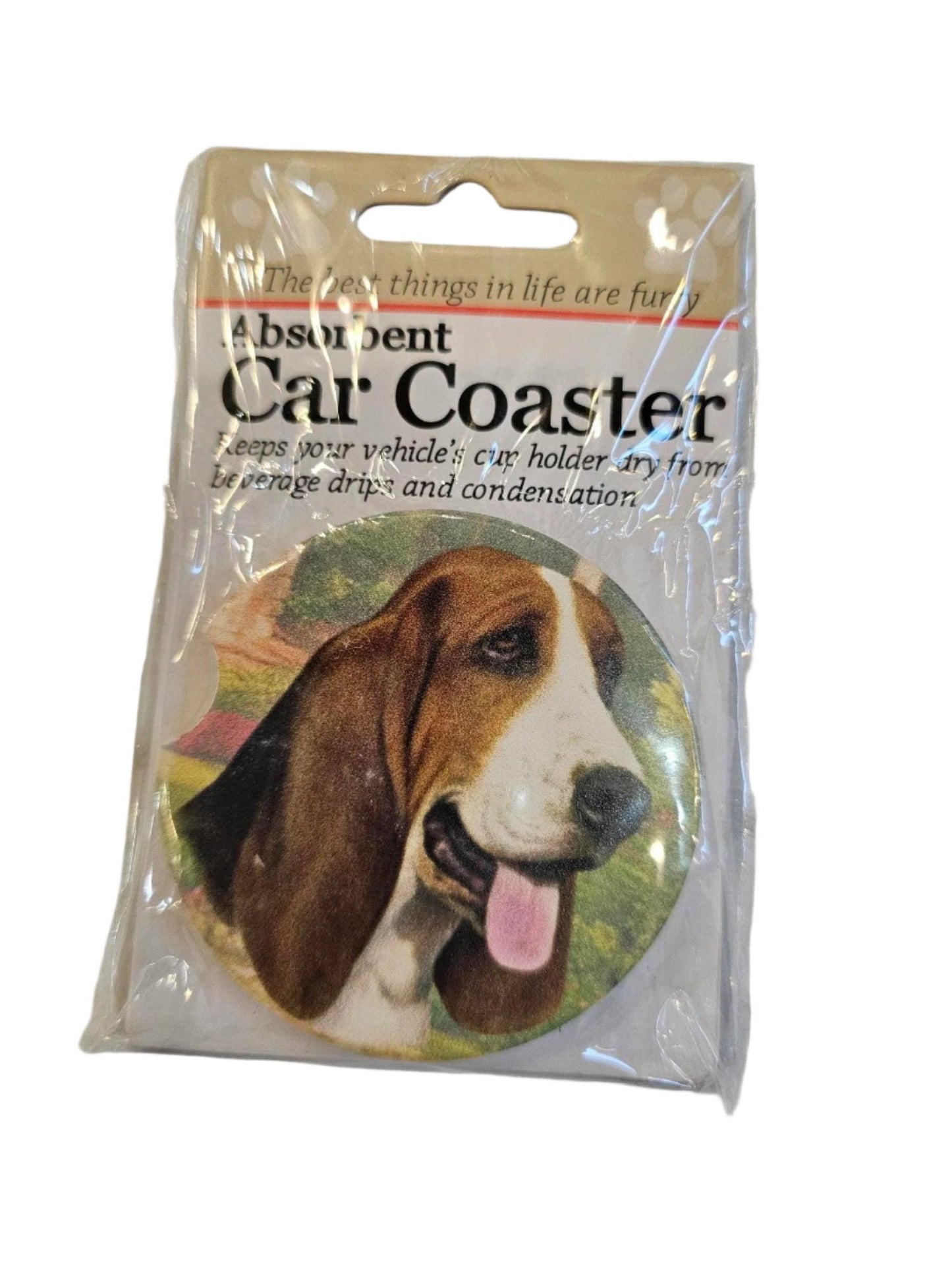 Car Coaster Basset Hound Dog 231-2