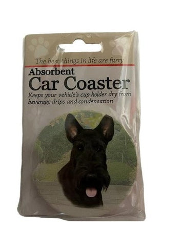 Car Coaster Scottish Terrier Dog 231 - 35