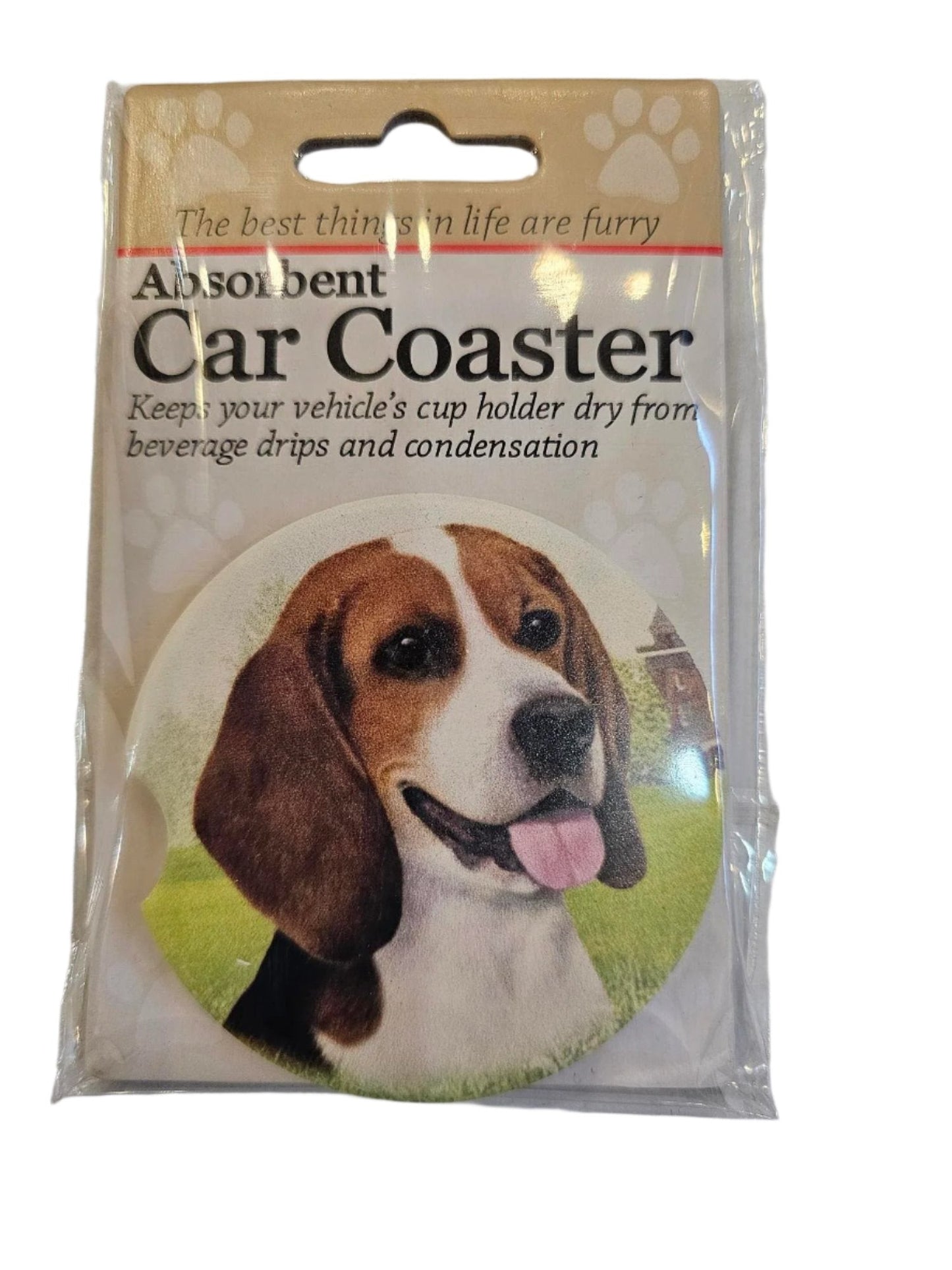 Car Coaster Beagle Dog 231-3