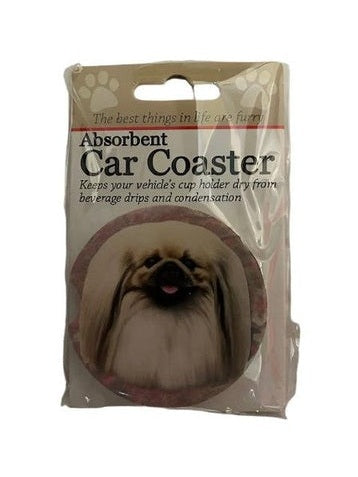 Car Coaster Pekinese Dog 231 - 61