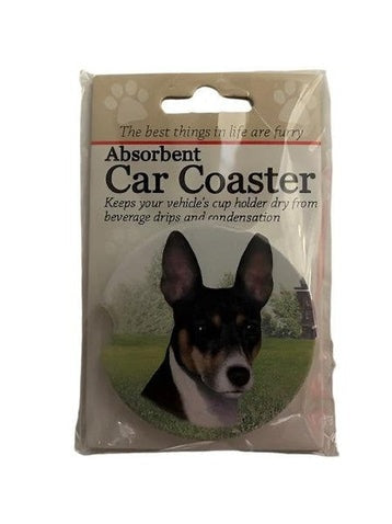 Car Coaster Terrier Dog Disc 231 - 92