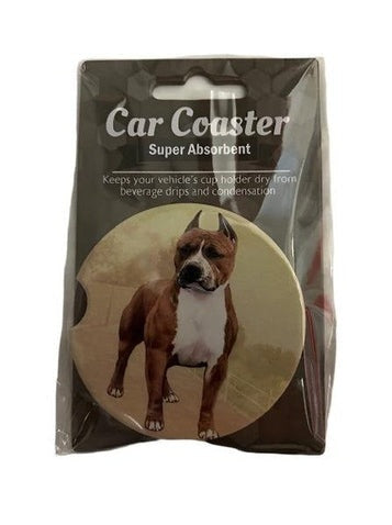 Car Coaster Pit Bull Dog 233- 26