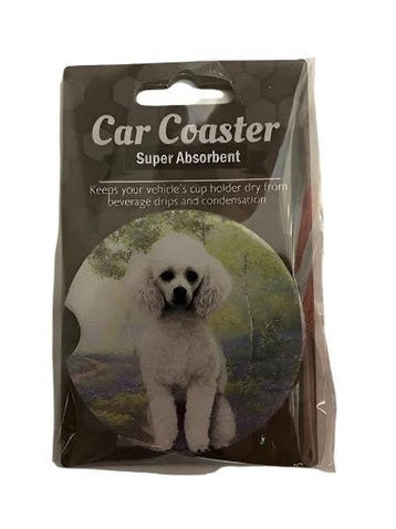Car Coaster Poodle Dog 233 - 28