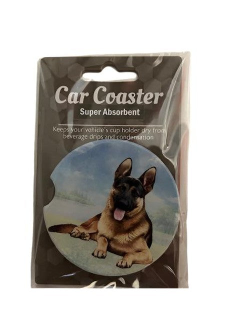 Car Coaster German Shepherd Dog 233-75