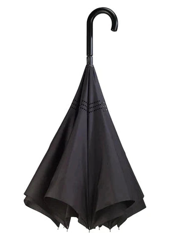 Umbrella - Reverse Close -Black Stick