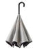 Umbrella-Reverse Close Stick-Black/Grey-24089rc