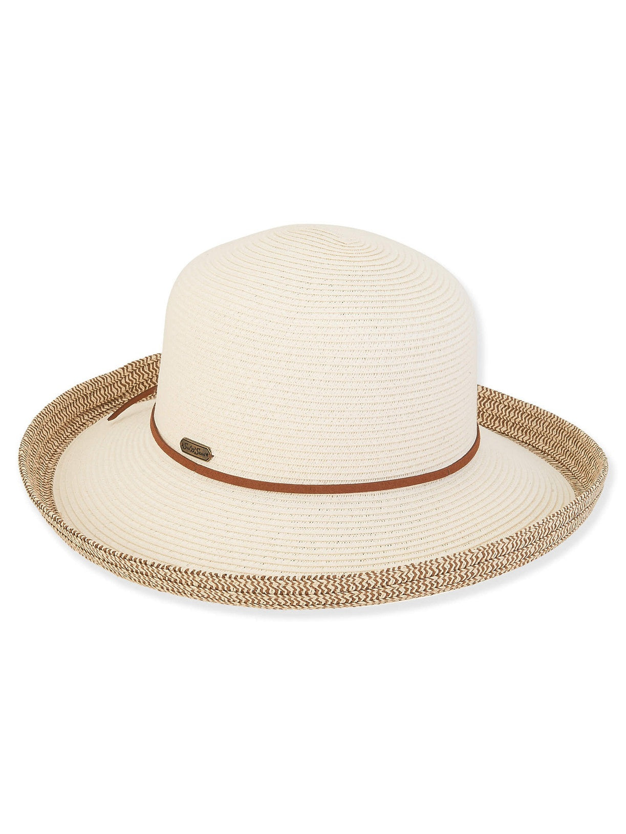 Hat Ivory Kailani Paperbraid Upbrim Women's HH2999A