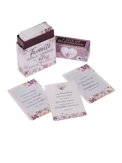 Cards Box Of Blessing's Bless The Heart Bible Verses Bx134