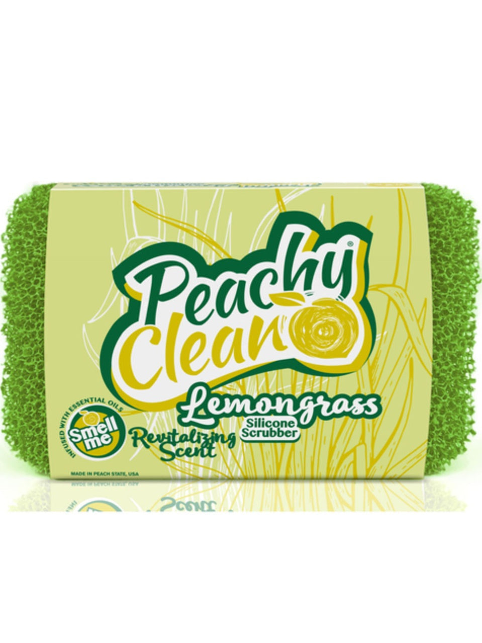 Peachy Clean - Lemongrass - Silicone Scrubber