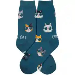 Women's Sock - Cool Cat - 7137 