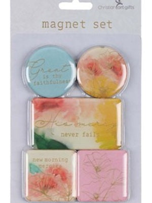 Magnet Set Water Color & Florals Mgs063