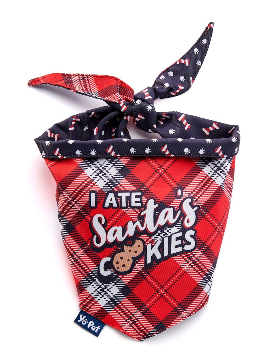 Bandana Pet I Ate Santa's Cookies Christmas 413760
