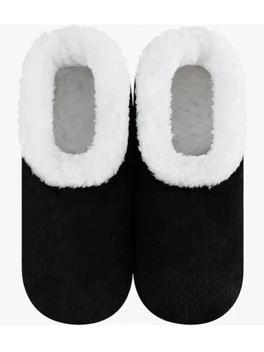 Slippers Black/White Butter Soft Women's