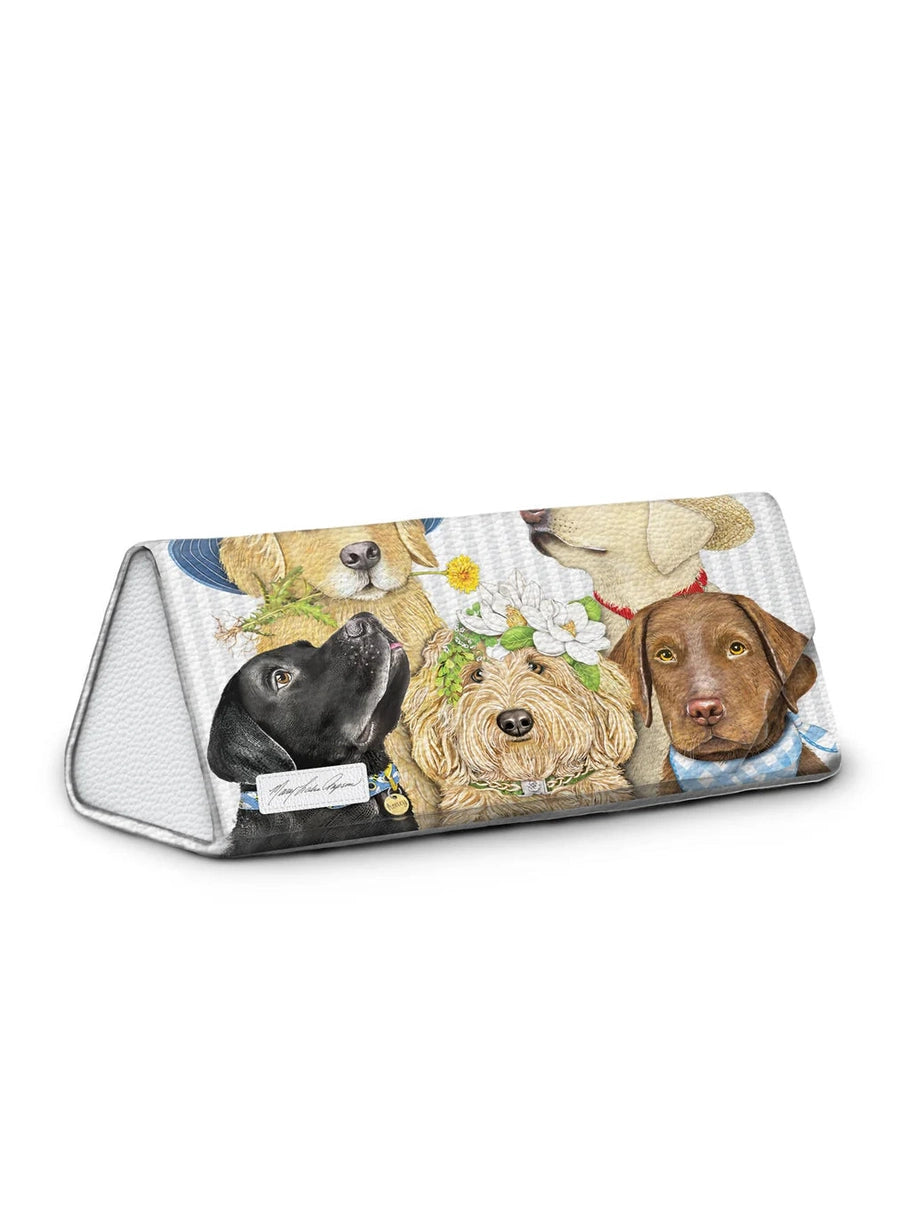 Eye Glass Case Mary Lake Dogs Vegan Leather 42027