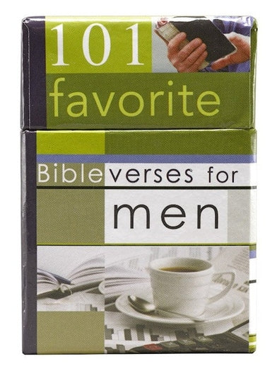 Cards Box Of Blessing's101 Favorite Bible Verses For Men Bx051