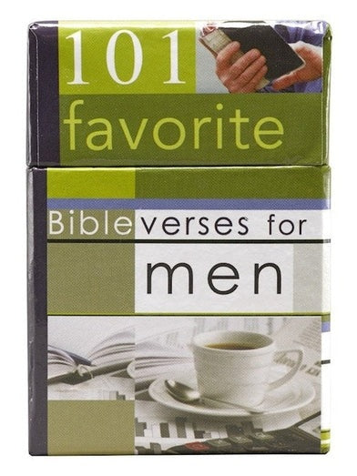 Cards Box Of Blessing's101 Favorite Bible Verses For Men Bx051