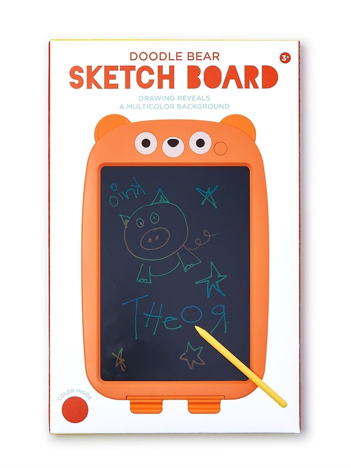 Two's Company-Sketch Board Bear W Pen /Gift Box 2 Colors 44633-20