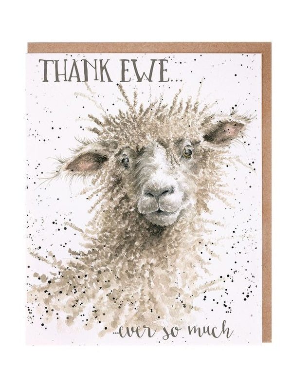 Card AOC032 Thank Ewe