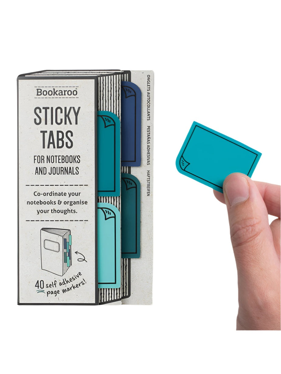 Sticky Tabs Blue's 40 Pk Bookaroo 53502